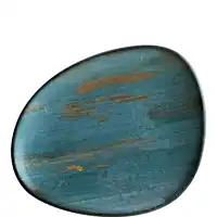 Madera Mint Vago Teller flach 24cm, Blau