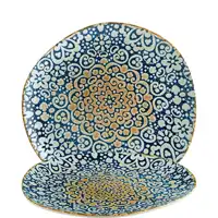 Alhambra Vago Teller flach 29cm, Blau