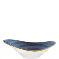 Aura Dusk Stream Schale 10x7,5cm, 4,5cl, Blau