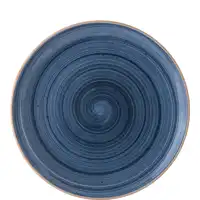 Aura Dusk Gourmet Teller flach 25cm, Blau