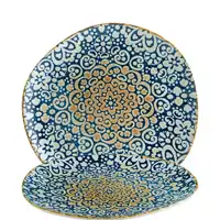 Alhambra Vago Teller flach 15cm, Blau
