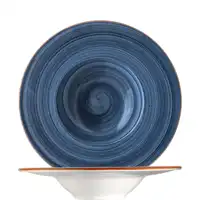 Aura Dusk Banquet Pastateller 28cm, Blau